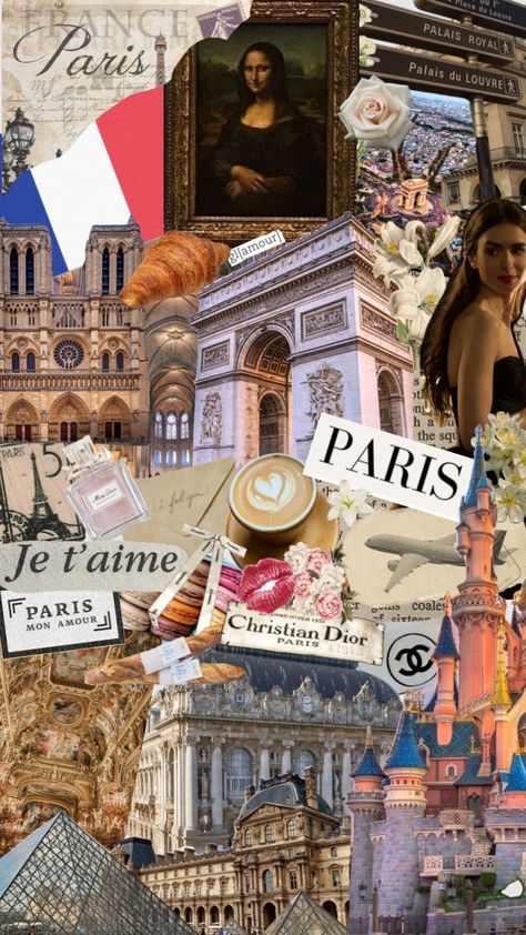 #paris #france #franceaesthetic #aesthetic #myfirstshuffle French Aesthetic, France Aesthetic, Paris Vibes, Travel Picture Ideas, Paris Wallpaper, Business Woman Successful, Collage Board, Disney Collage, I Love Paris