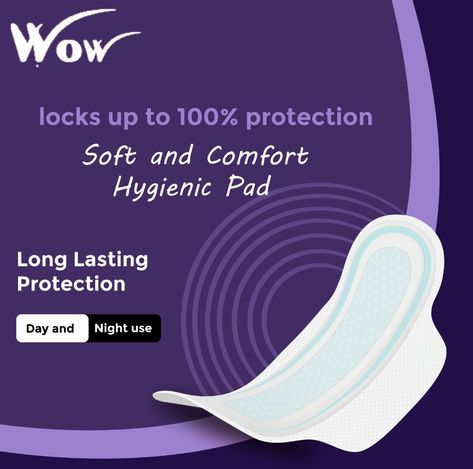 Locks up to 100% protection #wowsanitarypads #wowpad #sanitarynapkin #pads #sanitarypad #pads #periods #girlpower #periodsbelike #periodproblems Organic Sanitary Pads, Sanitary Napkins, Sanitary Napkin, Sanitary Pads, Lock Up, Website Banner, Pad Design, Poster Design, Napkins