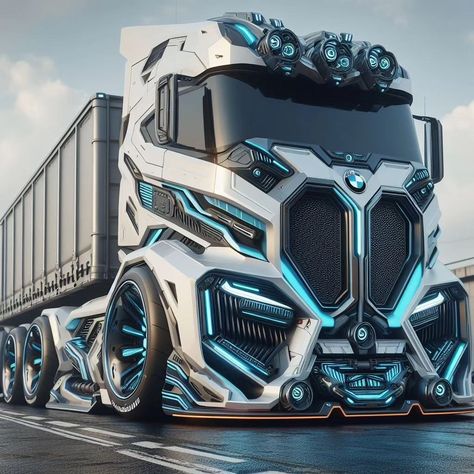 Future Explored (@xperia.ai) • Photos et vidéos Instagram Bmw Truck, Futuristic Cars Concept, Future Vehicles, Futuristic Cars Design, Custom Big Rigs, 3d Concept, Fancy Cars, Truck Design, January 11