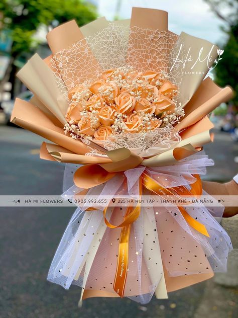 Fancy Flower Bouquet, Bouquet Diy Gift, Single Flower Bouquet, Balloon Bouquet Diy, Flower Boquet, Diy Graduation Gifts, Candy Bouquet Diy, Birthday Flowers Bouquet, Diy Bouquet Wrap