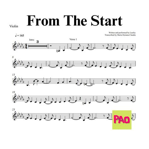 Title : From The Start From : Laufey Solo violin sheet music transcription by M. D. Claudia Kindly visit my youtube channel, if you are lucky enough you can get your fav sheet music for FREE https://www.youtube.com/@sliceofmelody Enjoy practicing! Thanks:) Please note that this product is not a physical item, it is a digital PDF that you will receive instantly upon purchase and can easily print out for your own use. Violin Beginner Music, From The Start Laufey, Mandolin Songs, Violin Music Songs, Alto Sax Sheet Music, Tuba Music, Free Violin Sheet Music, Viola Music, Piano Songs Sheet Music