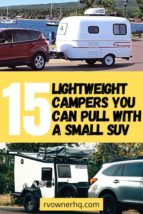 Lightweight Campers, Small Campers, Small Suv, Camper Van, Recreational Vehicles, Rv, Blog Post, Most Popular, Suv