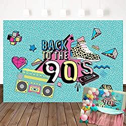 How to Throw an Awesome 90s Party - Ideas and Decor DIY 90s Photo Backdrop, 90s Party Ideas, 90s Party Decorations, Back To The 90's, 30th Birthday Themes, 90s Theme Party, Retro Radio, 90s Theme, 90s Party