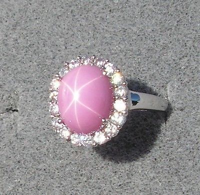 LIGHT PINK LINDE STAR SAPPHIRE WITH DIAMONDS RING FOR JUNE. Star Sapphire Stone, Star Sapphire Gemstone, Star Sapphire Ring, Extraordinary Jewelry, Diamond Pendants Designs, Starry Eyed, Gorgeous Rings, Jewelry Designing, Retro Ring