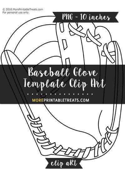 Free Baseball Glove Template - Clipart Baseball Glove Template Free Printable, Glove Template, Template Free Printable, Softball Stuff, Baseball Gloves, Black And White Lines, Baseball Glove, Templates Printable Free, Baseball Softball