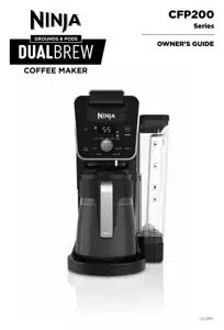 User Manual Ninja CFP201 DualBrew System 12-Cup Coffee Maker Clean Ninja Coffee Maker, How To Clean Ninja Coffee Maker, Ninja Coffee Maker, Moscato Wine, Ninja Coffee, I Ninja, Moscato, Cup Coffee, Questions And Answers