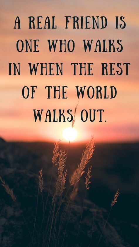 This quote suggests that a real friend is someone who is there for you during difficult times, even when others may not be. A real friend is someone who is willing to offer support and comfort when you are in need, and who is not afraid to be there for you even when things are tough. Supporting A Friend, Difficult Times Quotes, A Real Friend, Sister Love Quotes, Times Quotes, Good Morning Inspirational Quotes, Difficult Times, Morning Inspirational Quotes, Sister Love