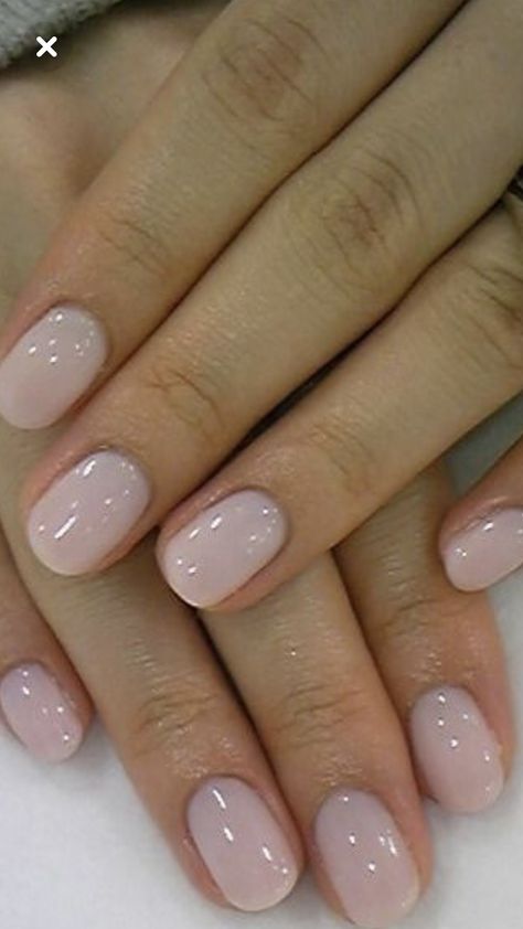 Squoval Nails, Pink Manicure, Neutral Nails, Dipped Nails, Manicure Y Pedicure, Classy Nails, Short Acrylic Nails, Nail Lacquer, Nail Manicure