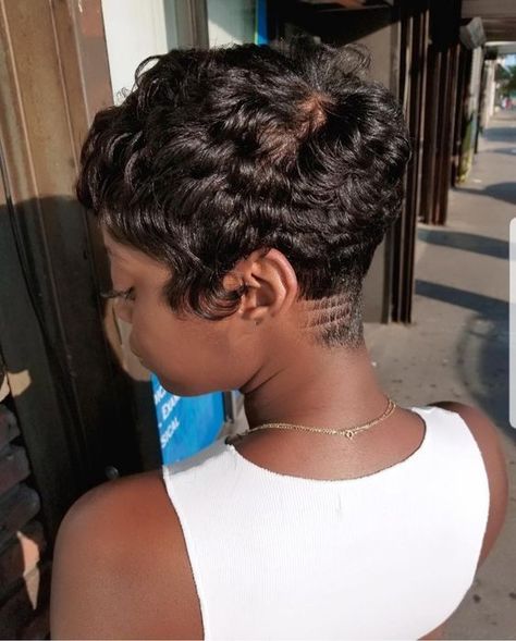 #follow #hair #hairstyles #haircare #hairgoals #beautyblog #blogging #blog #blogger Haircut Suggestions, Finger Waves Short Hair, Short Relaxed Hairstyles, Black Hair Short Cuts, Short Shaved Hairstyles, Natural Hair Cuts, Short Hair Images, Natural Hair Short Cuts, Cut Life