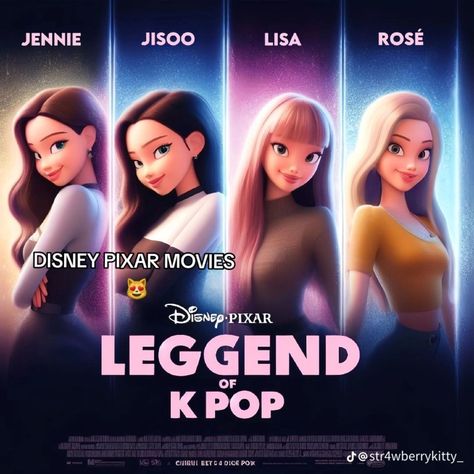 #blackpink #jennie #jisoo #rose #lisa Blackpink Diy, Ikon Kpop, Good Animated Movies, Most Paused Movie Scenes, Posca Marker, Disney Pixar Movies, Blink Book, Black Pink Background, 17 Kpop