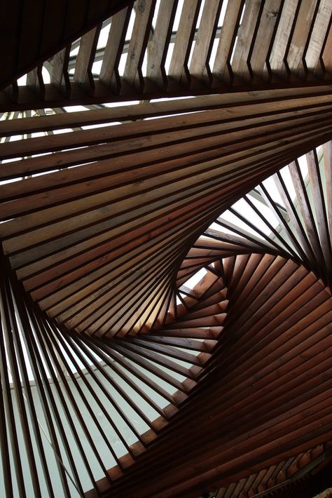 Cool ceiling design at the Museum of Anatolian Civilisations, Ankara, Turkey | Flickr - Photo Sharing! Ankara Turkey, Wood Slats, Beautiful Architecture, Architectural Elements, Ceiling Design, Amazing Architecture, Architecture Building, Interior Architecture Design, Art And Architecture