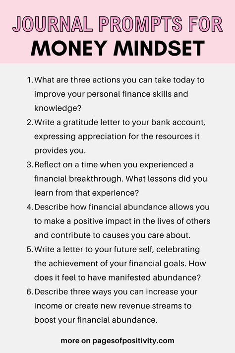 Money Affirmations Shadow Work Journal Prompts Money, Journal Prompts For Abundance, Financial Journal Ideas, Money Shadow Work Prompts, Money Manifestation Journal Prompts, Money Mindset Journal Prompts, Career Manifestation Journal Prompts, Scarcity Mindset Journal Prompts, Financial Journal Prompts