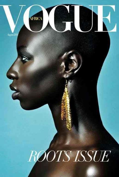 VOGUE Africa Vogue Africa, The Blacker The Berry, Vogue Vintage, Mode Editorials, Vogue Magazine Covers, Magazine Vogue, Fashion Magazine Cover, Joan Smalls, Magazine Cover Design