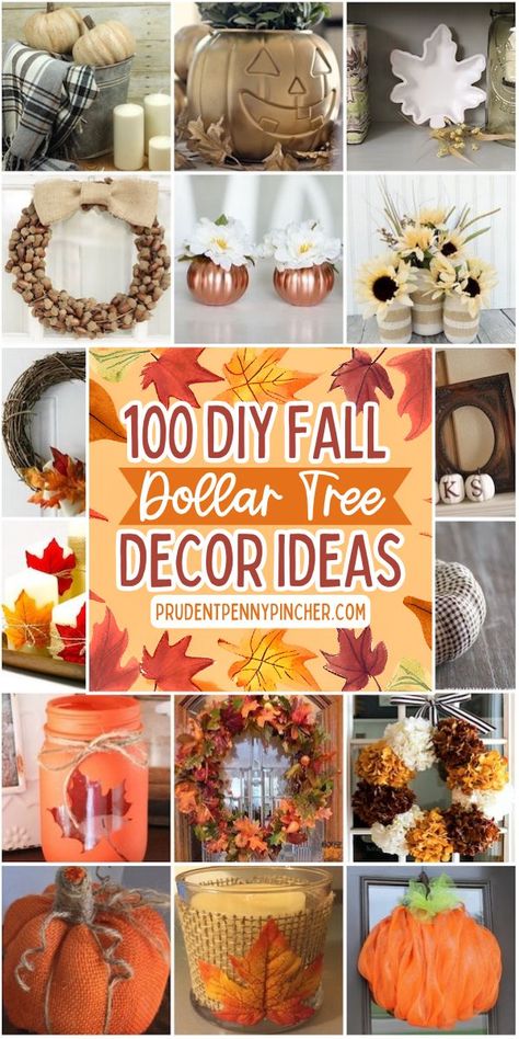 Dollar Tree Fall Decor Ideas for the Home Dollar Store Fall Wreaths, Dollar Tree Fall Decor Ideas, Diy Dollar Tree Fall Decor, Dollar Tree Fall Decor, Dollar Store Fall Decor, Dollar Tree Fall Decor Diy, Heart Pop Up Card, Fall Crafts For Adults, Fall Decor Diy Crafts