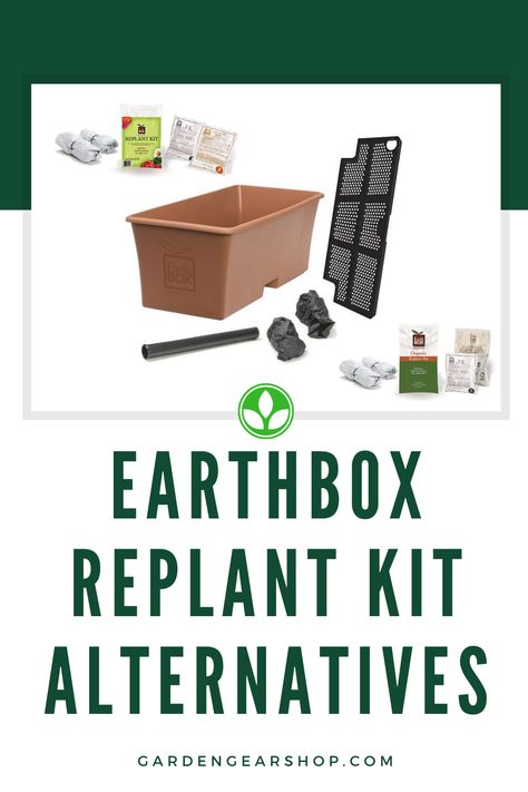 Best EarthBox Replant Kit Alternative (Gardening Guide) #gardengearshop #garden #gardening #growyourown #homegrown #planter Earthbox Gardening, Gardening Kit Gift, Gardening Guide, Indoor Greenhouse, Gardening Gear, Tower Garden, Smart Garden, Self Watering Planter, Garden Guide