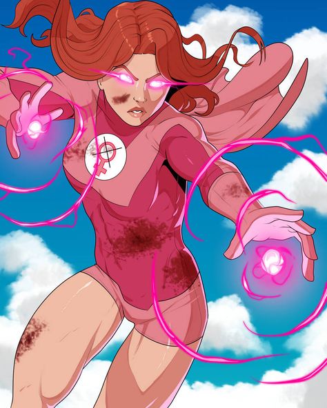 Atom Eve Invincible, Eve Invincible, Invincible Art, Mark Grayson Invincible, Cortana Halo, Mark Grayson, Superhero Ideas, Invincible Comic, Drawing Superheroes