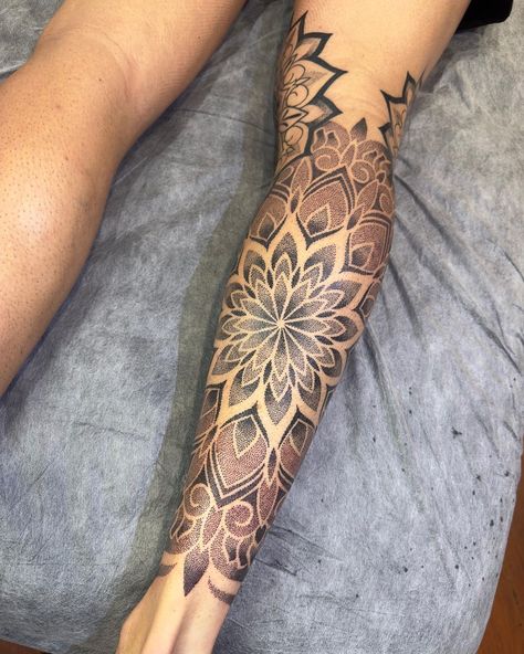 Looking for unique and creative calf tattoo designs? Our comprehensive guide covers everything you need to know about calf tattoos, including ideas, FAQs, and expert insights. Mandala Calf Tattoo, Calf Tattoo Design, Calf Tattoo Designs, Tattoo Calf, Calf Tattoos For Women, Tattoo Designs With Meaning, Mandala Tattoos For Women, Designs With Meaning, Geometric Mandala Tattoo