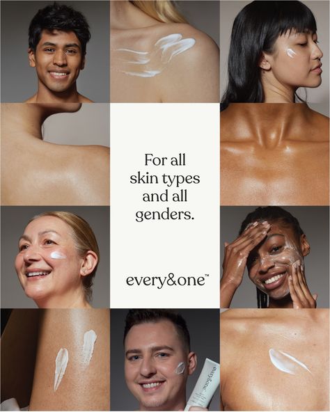 All-Inclusive Skincare! For the face and bodyYes, this versatile formula is fragrance-free and developed for ALL skin types and genders.🙋 Embrace your unique beauty and let every&one be your go-to for a healthy, glowing complexion. 💫 Unleash confidence without limits! ⁠ ⁠ #EveryAndOne #InclusiveBeauty #SkincareForAll #HealthyGlow #Squalane #VitaminF #HydrationHeroes #neverwithoutmyeveryandone #vegan #everyday #everyoneveryday #5in1skincare #sustainable #healthyskin Skincare Campaign, Email Newsletter Inspiration, Jonathan Van Ness, Evening Eye Makeup, Cosmetic Creative, Queer Eye, Bottle Design Packaging, Cosmetics Banner, Beauty Products Photography