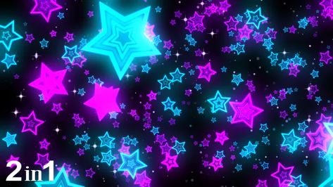 Neon Stars, Stars Aesthetic, Neon Background, Stars Background, Background Pics, Star Banner, Scene Background, Neon Backgrounds, Stars Pattern