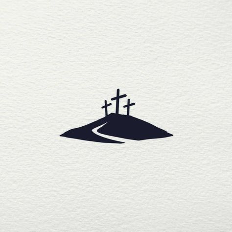 Three Crosses, Cross Svg, Faith Cross, Jesus Faith, Silhouette Cricut, Cricut, Jesus, Vinyl, Design