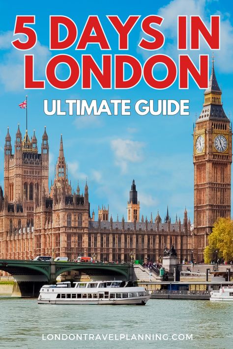 Plan your ultimate 5-day trip to London with our expert itinerary. See iconic sites, explore cultural treasures, and enjoy unique dining experiences. This guide ensures you experience the essential "must-sees" as well as some off-the-beaten-path recommendations. 5 Days In London, London Itinerary, Day Trips From London, Trip To London, Visit London, Travel Time, London Travel, Northern Ireland, Historical Sites