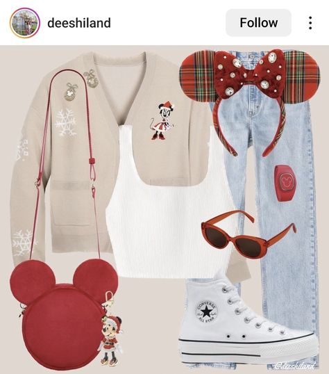 Disney World Christmas Outfit, Disneyland Christmas Outfit, Disney Winter Outfits, Disneyland Outfit Winter, Disney Vacation Outfits, Disney Attire, Disney Trip Outfits, Disney Honeymoon, Theme Park Outfits