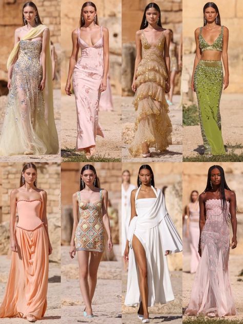 georges hobeika ss24 ✿ Georges Hobeika Ready To Wear, Cher Dresses, Runway Archive, Couture Bridesmaid Dresses, Big School, Runway Fashion Couture, Career Fashion, Georges Hobeika, Prom Dress Inspiration