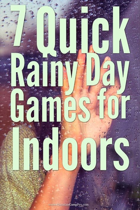 Rainy days can be devastating when you had a whole bunch of great outdoor games to play, but don’t worry, there are many fun rainy day games and competitions that you can play inside. Games like Message Disturbance, Flimbo and Balloon Hoops, are just some of the great games that are sure to make you forget [...] Easy Youth Group Games, Indoor Camp Games, Indoor Youth Group Games, Games To Play Indoors, Youth Group Games Indoor, Indoor Group Games, Outdoor Games To Play, Rainy Day Games, Field Day Games