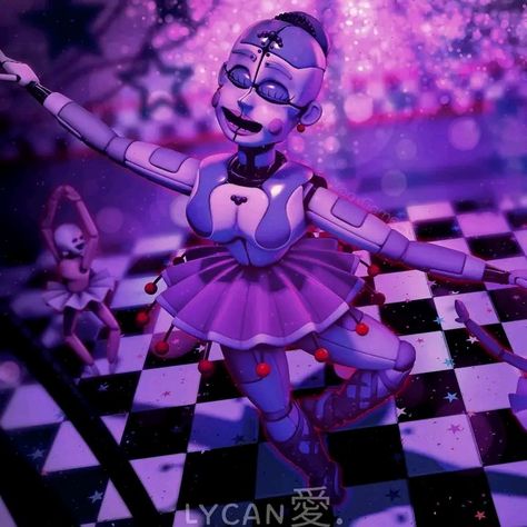 Ballora Pfp Icon, Ballora Wallpaper, Fnaf Sl Ballora, Sister Location Ballora, Ballora Sister Location, Fnaf Widgets, Fnaf Ballora, Foxy Wallpaper, Marionette Fnaf