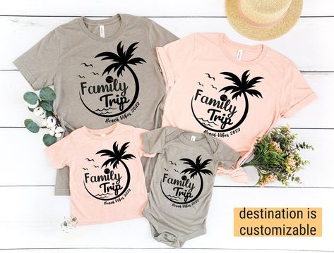 Family Beach Shirts, Tree Shirts, Family Beach Trip, Beach Tanks Tops, Reunion Shirts, Mommy And Me Shirt, Family Vacation Shirts, Tree Shirt, Family Beach