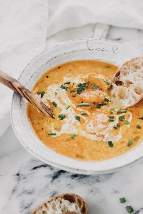 Icelandic Creamy Langoustine Recipe | Lobster Bisque (Humarsúpa) - The Well Co. Langoustine Recipe, Icelandic Cuisine, Lobster Soup, Bisque Soup, Iceland Food, Lobster Bisque, Scandinavian Food, Winter Soups, Wellness Recipes