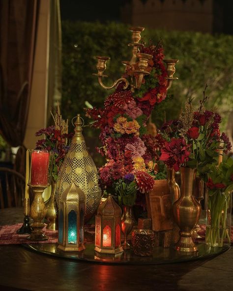 Nishchay Gandhi | Welcome to Bazaar: Where Marrakesh’s vibrant markets blend intricate arches with spice-filled stalls, offering an enriching… | Instagram Middle Eastern Wedding Decor, Middle Eastern Wedding, Arabian Decor, Arabic Wedding, Moroccan Theme, Arabian Night, Ethnic Home Decor, Arab Wedding, Indian Bride