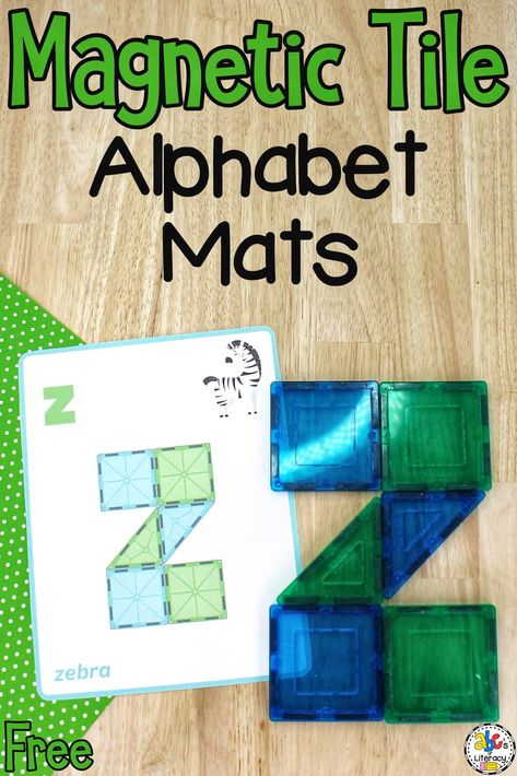 With these fun, low-prep, and free printable Magnetic Letter Lowercase Letter Mats, kids will build the letters of the alphabet. Simple Literacy Activities For Preschool, Practice Letters Preschool, Tk Ela Activities, Abc Math Activities Preschool, Letter Manipulative Activities, Alphabet Rescue Activities, Language Learning For Preschool, Letter Charts For Preschool, Homeschool Letter Activities