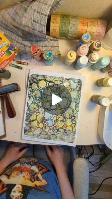 Geli Plate Printing, Gellyroll Pen Art, Gel Printing Ideas, Monoprinting Ideas, Gell Printing, Gelli Painting, Geli Print, Gelli Printing Tutorials, Gel Plates