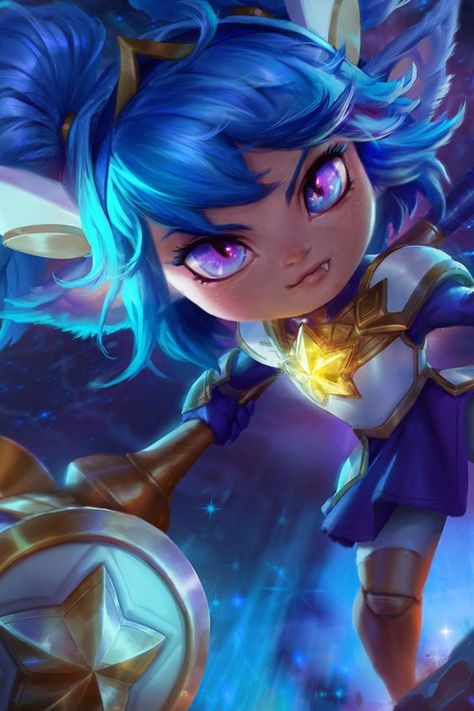 Star Guardian Poppy, Star Guardian Skins, Poppy Videos, Poppy League, League Of Legends Poppy, Cosplay Elf, League Of Legends Video, Star Guardian, Sailor Moon S