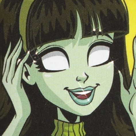 scarah screams : #comic #monsterhigh #icon Scara Screams Monster High Icon, Scarah Screams Icon, Sarah Screams, Scarah Screams, Monster High Pfp, High Pfp, Monster High Aesthetic, Monster High Pictures, Moster High