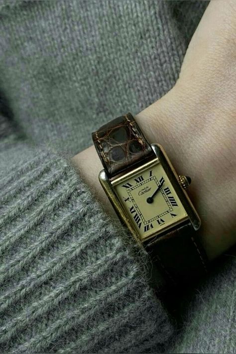 Women Watch Aesthetic, Dark Academia Watch, Classy Aesthetic Vintage, Essentials Outfit, Men Essentials, Classy Clothing, Pretty Watches, Casio Vintage, Timeless Watches