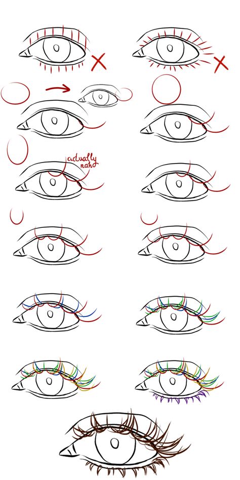 Eyelashes Sketch Tutorial, How To Draw Eyes And Eyelashes, How Draw Eyelashes, How Do You Draw Eyelashes, How To Do Eyelashes Drawing, How To Sketch Lashes, Eyelash Art Drawing, Digital Eyelashes Tutorial, Eyes With Eyelashes Drawing