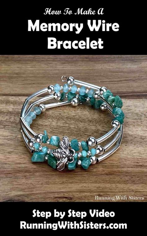 Wire Bracelets Diy, Memory Wire Jewelry, Beaded Memory Wire Bracelets, Beaded Jewelry Bracelets, Beaded Memory Wire, Wire Bracelets, Bracelets Handmade Diy, Memory Wire Bracelet, Men Bracelet