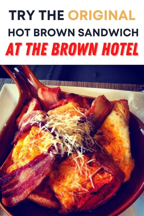 Hot Brown Recipe, Brown Sandwich, Hot Browns, Hot Brown Sandwich Recipe, Hot Browns Recipe Kentucky, Hot Brown Sandwich, Kentucky Recipes, Kentucky Hot Brown Casserole, Hot Brown Recipe Kentucky Original