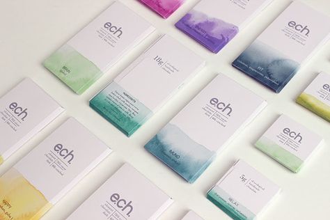 watercolor-based Watercolor Packaging, Watercolor Branding, Chocolate Packaging Design, Watercolor Business Cards, Luxury Packaging Design, Handmade Chocolates, Cool Business Cards, Soap Packaging, Chocolate Packaging