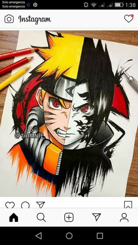 My Hero, Colored Pencils, Tell Me, You Think, Naruto, On Instagram, Instagram, Coloured Pencils