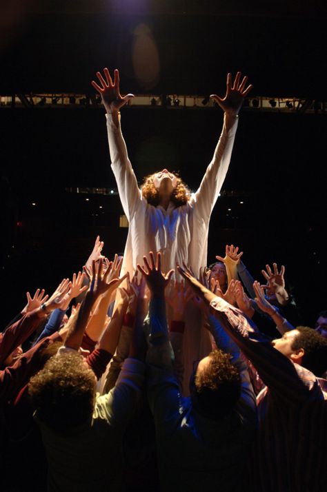 A promotional photo for the Porthouse Theatre's Summer 2006 production of Jesus Christ Superstar. Jesus Christ Superstar Musical, Community Theater, Jesus Christ Superstar, Musical Theatre Broadway, The Great White, Modern Dance, Dance Art, Theatre Kid, Blessed Mother