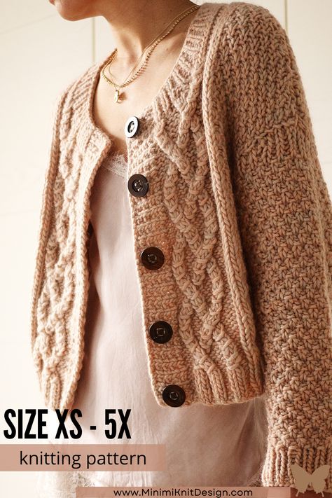 Cable Knit Cardigan Pattern, Cable Cardigan Knitting Patterns, Vest Patterns, Modern Knitwear, Cardigan Sweater Pattern, Aran Knitting, Ladies Vest, Aran Knitting Patterns, Knitted Cardigans