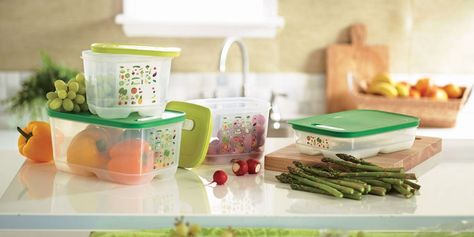 Fruit And Vegetable Storage, Vegetable Storage, Cooking Tools, Food Storage Containers, Fruits And Veggies, Tupperware, Storage Containers, Keep It Cleaner, Food Storage