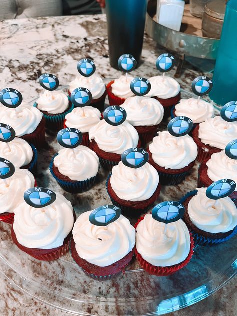 Bmw Cupcakes, Gaming Decor, Drinking Games, Bmw Logo, 1 Inch, Bmw, Logos, Essen