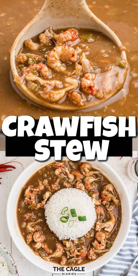 Chicken And Crawfish Recipes, What To Make With Crawfish Tails, Crawfish Soup Recipes, Frozen Crawfish Tails Recipe, Crawfish Stew Recipe Louisiana, Frozen Crawfish Recipes, Cajun Food Recipes Authentic, Shrimp And Crawfish Recipes, Recipes With Crawfish Tails