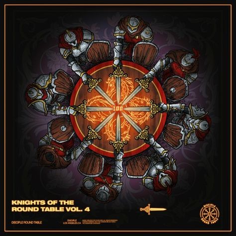 Round Table Knights, Table Tattoo, Knights Of The Round Table, Ancient Tattoo, Table Names, Dubstep, Round Table, Knights, Knock Knock