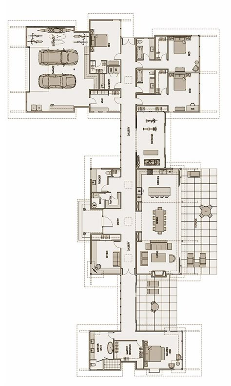 Floorplan Ideas, Stillwater Dwellings, Building Plans House, House Plan Gallery, Architectural Floor Plans, Home Design Floor Plans, Floor Plan, House Layout Plans, Model House Plan