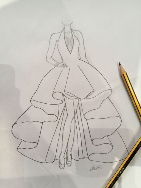 Fashion Design Inspiration, Fashion Design Drawing, Couple Drawing, Fashion Figure Drawing, Fashion Illustrations Techniques, Fashion Drawing Sketches, Fashion Drawing Tutorial, Dress Design Drawing, Fashion Illustration Sketches Dresses